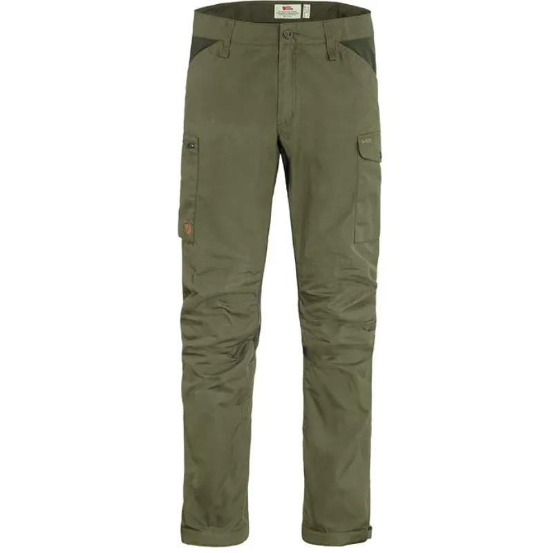 Fjallraven Mens Kaipak Trousers Laurel Green-Deep Forest